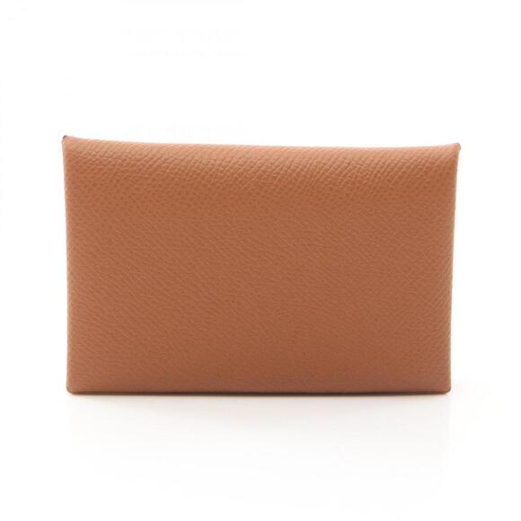 HERMES Brown Leather Wallet - Picture 2 of 7